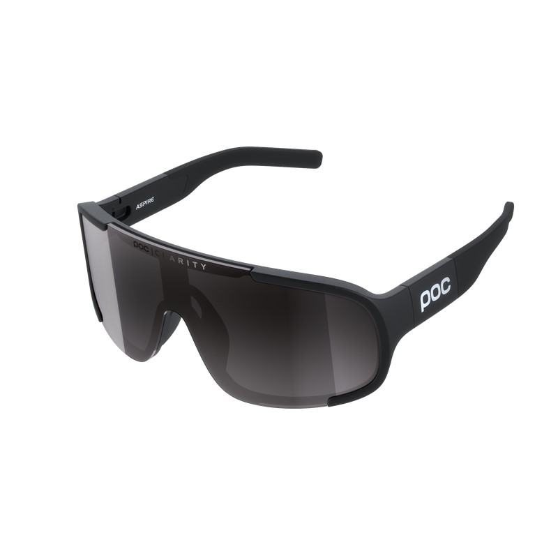 POC Aspire cykelbriller uranium black/clarity universal/partly sunny grey