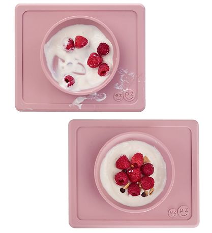EzPz Happy Mini Bowl - Silikon - Mattrosa