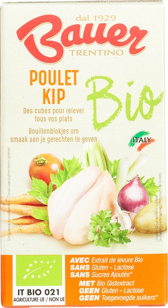Bauer Kippenbouillonblokjes (60 gr)