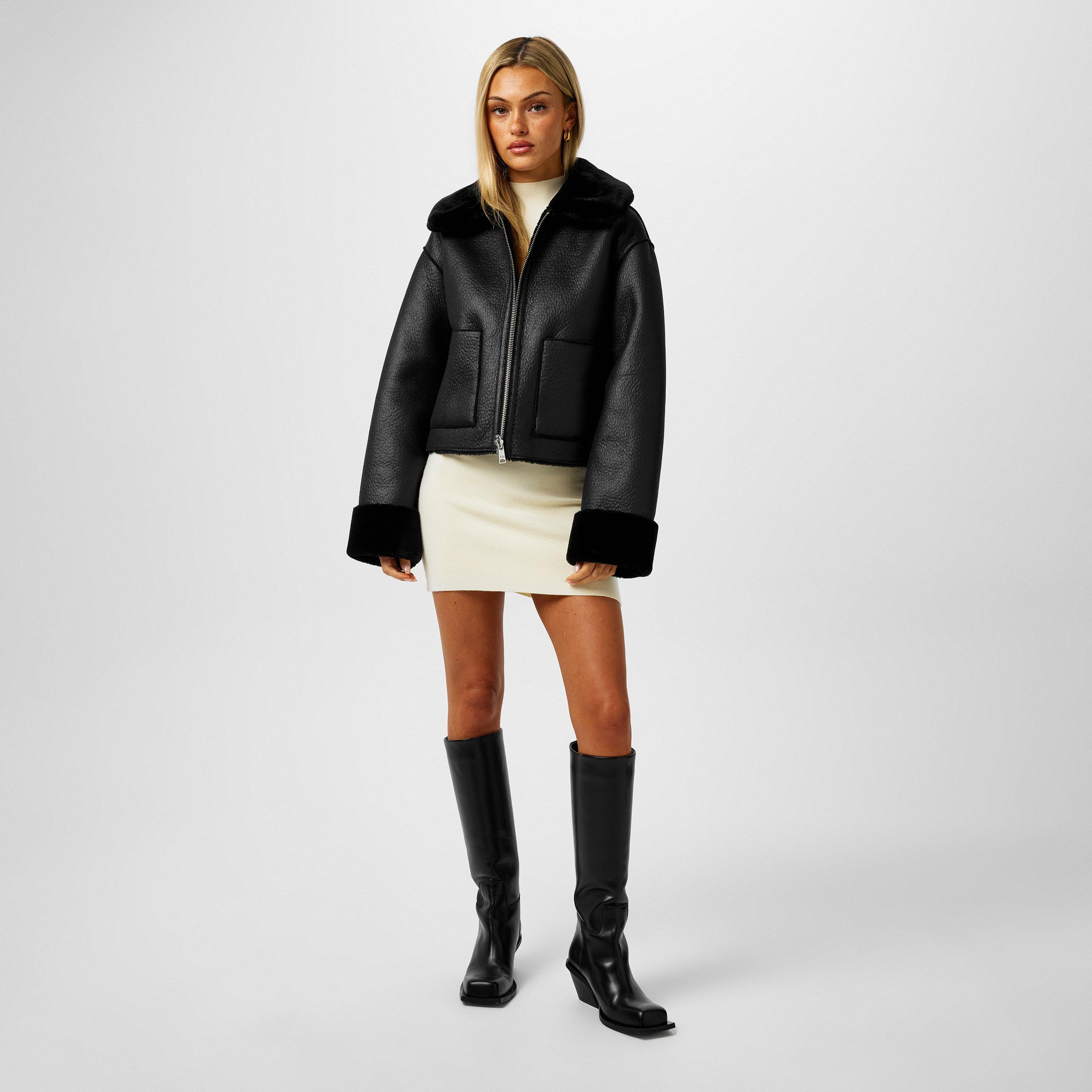 Jack Wills JW Reverse Shearling Jacket