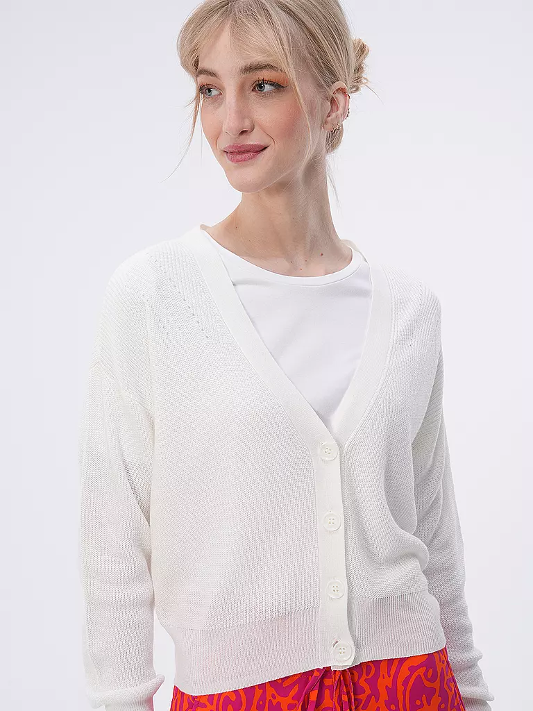VERO MODA Cardigan  VMNEWLEXSUN weiss