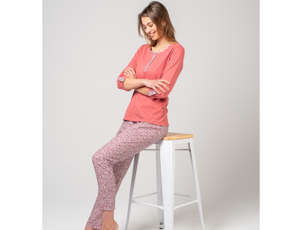Pyjama femme-Au jardin des plantes