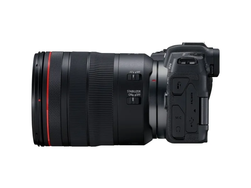 Canon EOS RP - Digitalkamera - spejlløst - 26.2 MP - Full Frame - 4K / 25 fps - 4.3x optisk zoom RF 24-105 mm F4 L IS USM objektiv - Wi-Fi, Bluetooth - med Canon Mount Adapter EF-EOS R