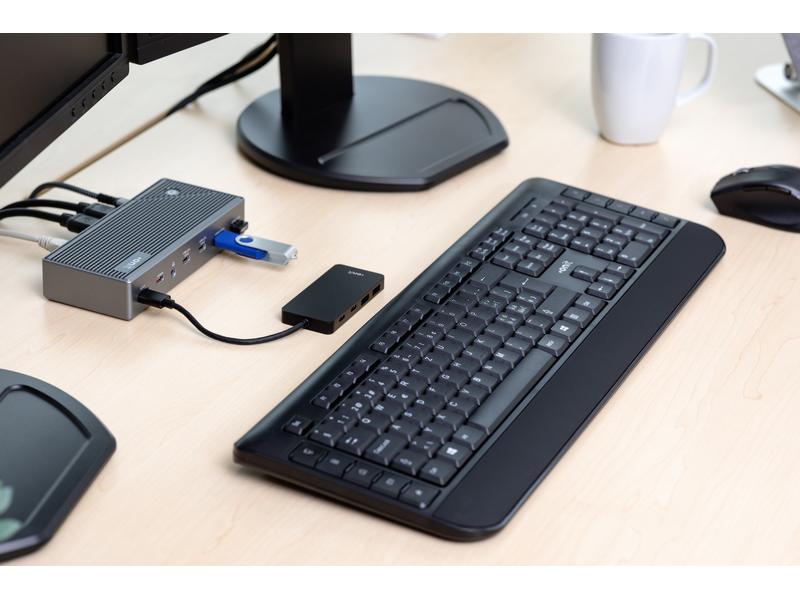 onit USB-A-Hub 2A2C Leichter und kompakter Hub mit 2 USB-A- und 2 USB-C-Ports