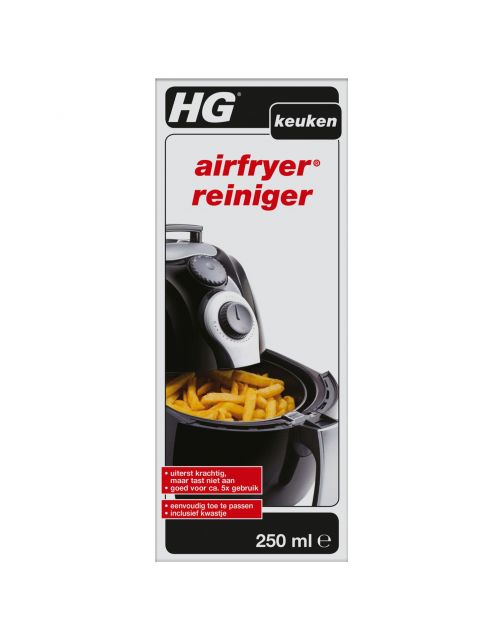Hg Airfryer Reiniger - Schoonmaakmiddelen - 67x67x172 mm 250 ml