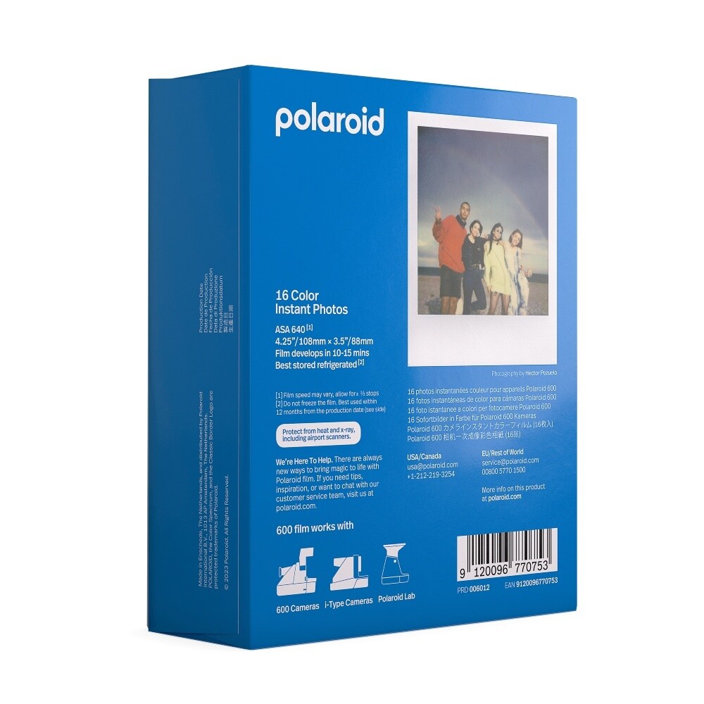Polaroid 600 Color Film Pack 2x8
