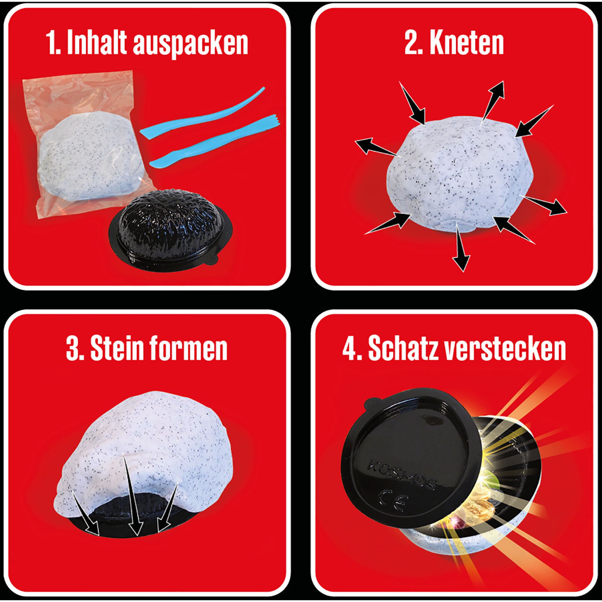 Kosmos Detektiv-Sets Die drei ??? Geheimversteck