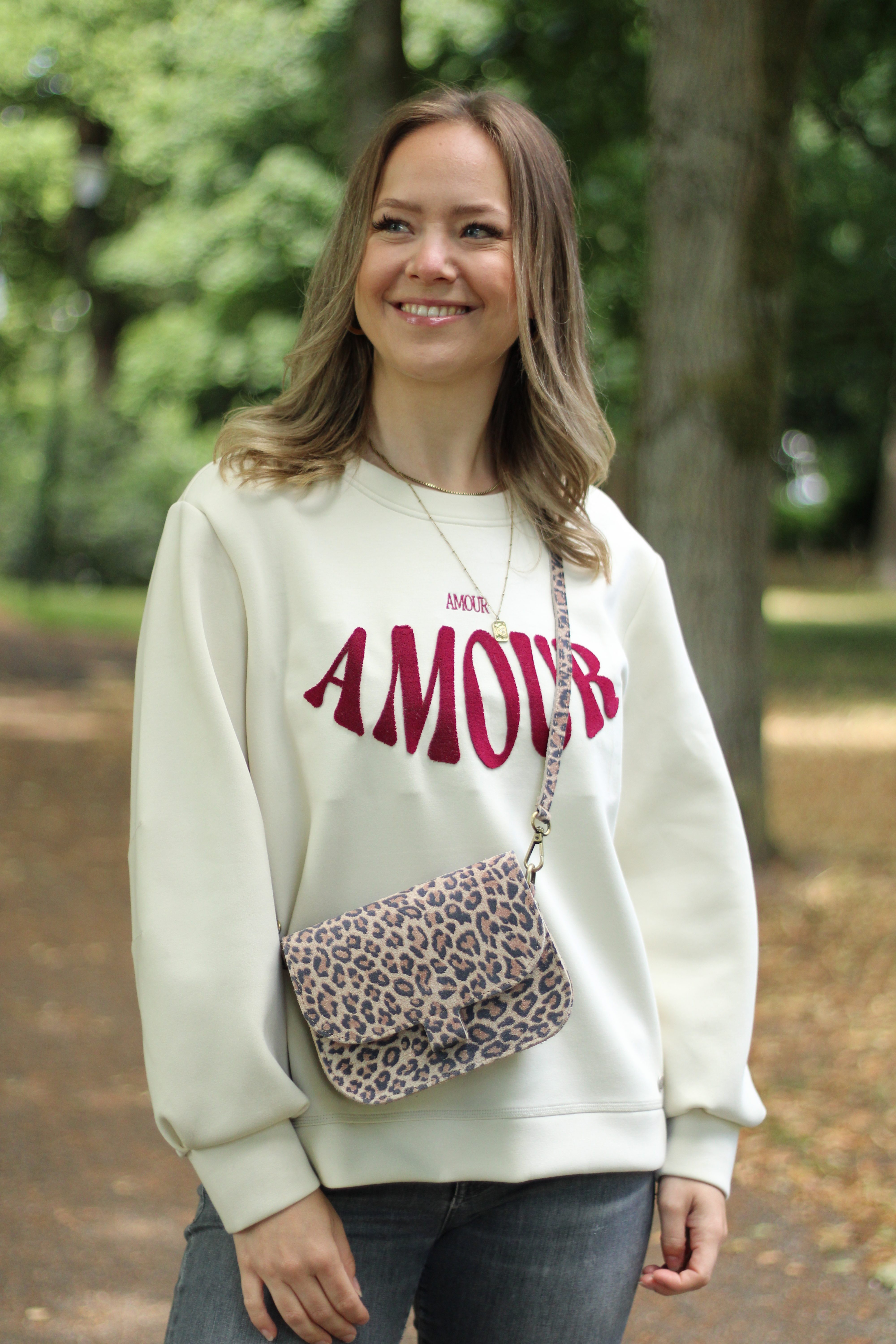 Rino & Pelle - Maes Sweatshirt With Artwork - Birch