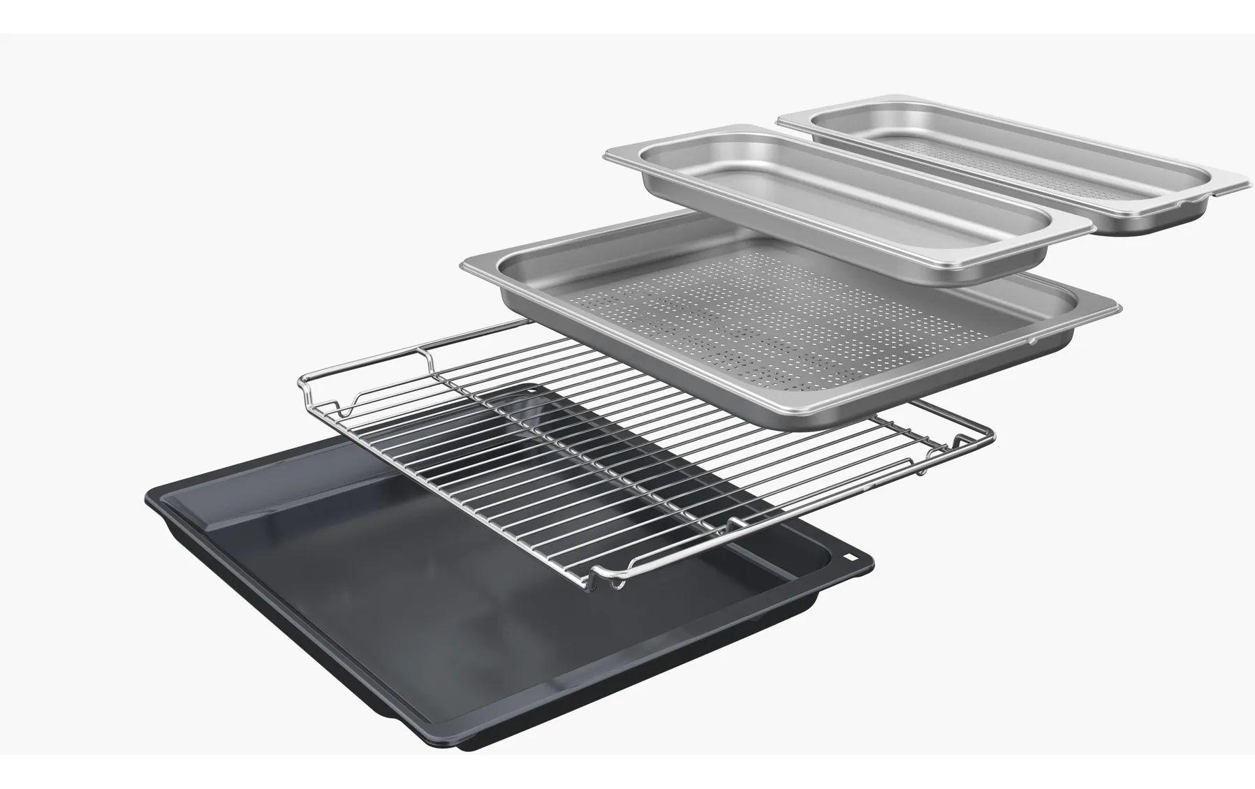 Einbaubackofen CSG7584B1 Schwarz A+<br>Einbau-Kompaktdampfbackofen