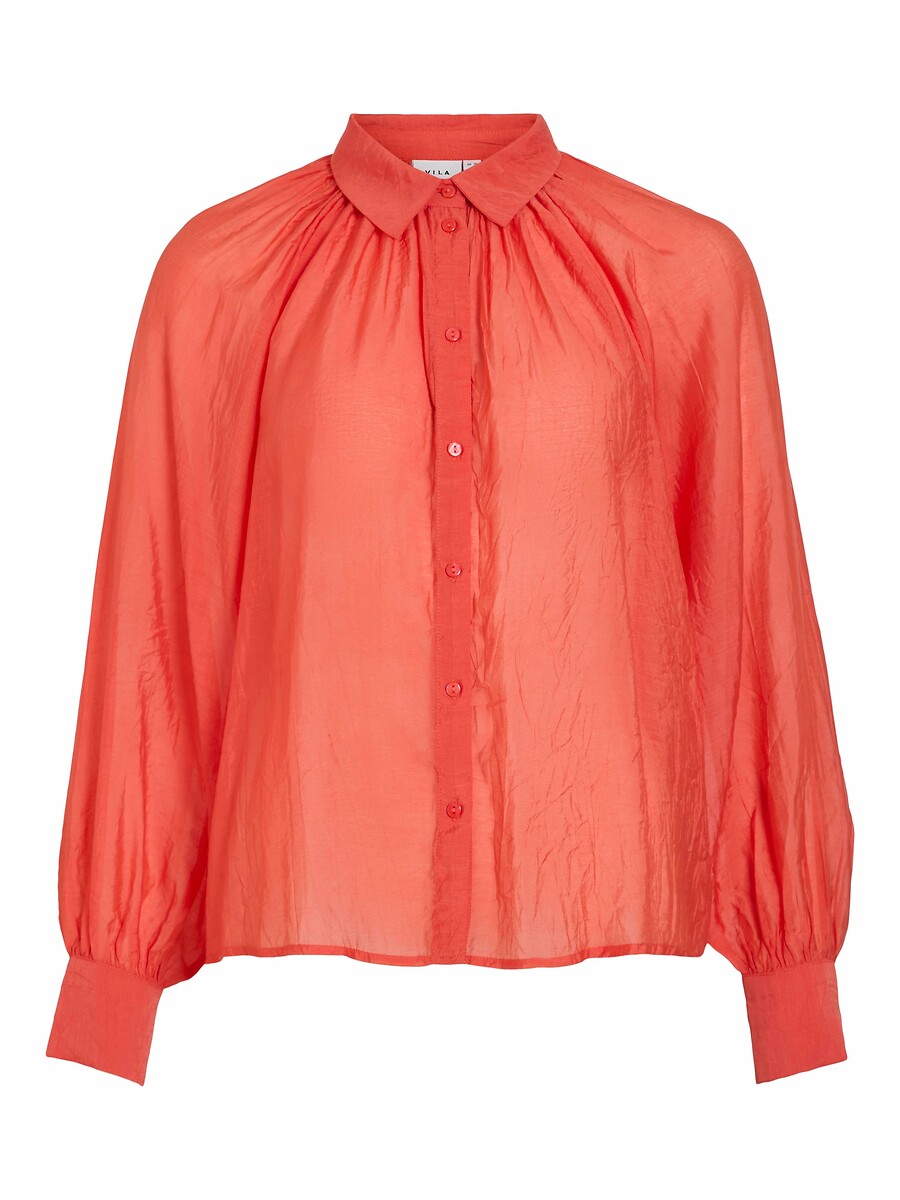 VILA<br>Blusa de manga comprida lisa