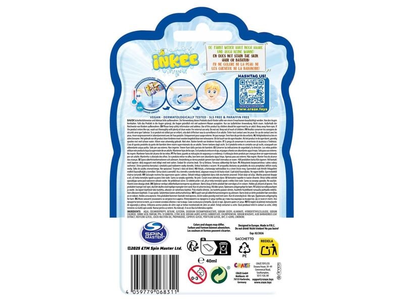 Craze Schaumbad Paw Patrol 1 Stück Schaumbadflüssigkeit – Spezi-Aroma