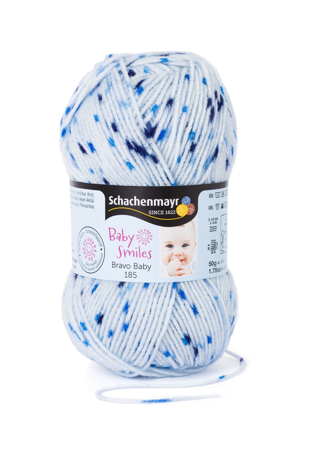 Wolle BRAVO BABY 185 - orion color - 50g