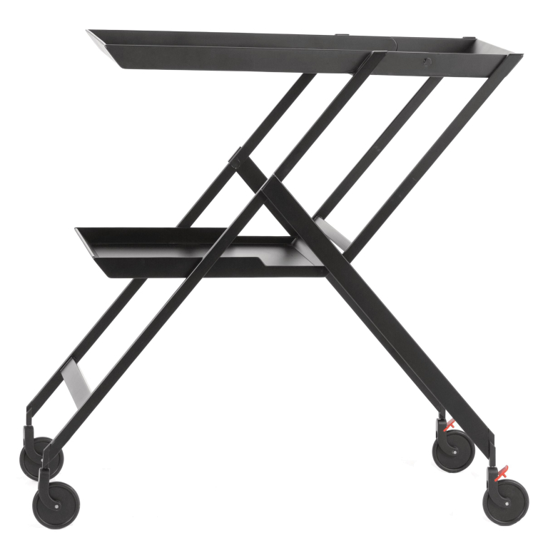 Alessi Plico opvouwbare trolley