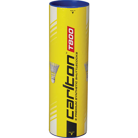 Carlton T800 badmintonbolde Langsom 6-pak