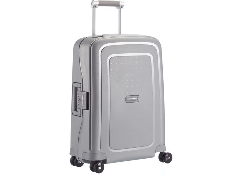 Samsonite Reisekoffer S'Cure 34 l, Silber Reisegepäck