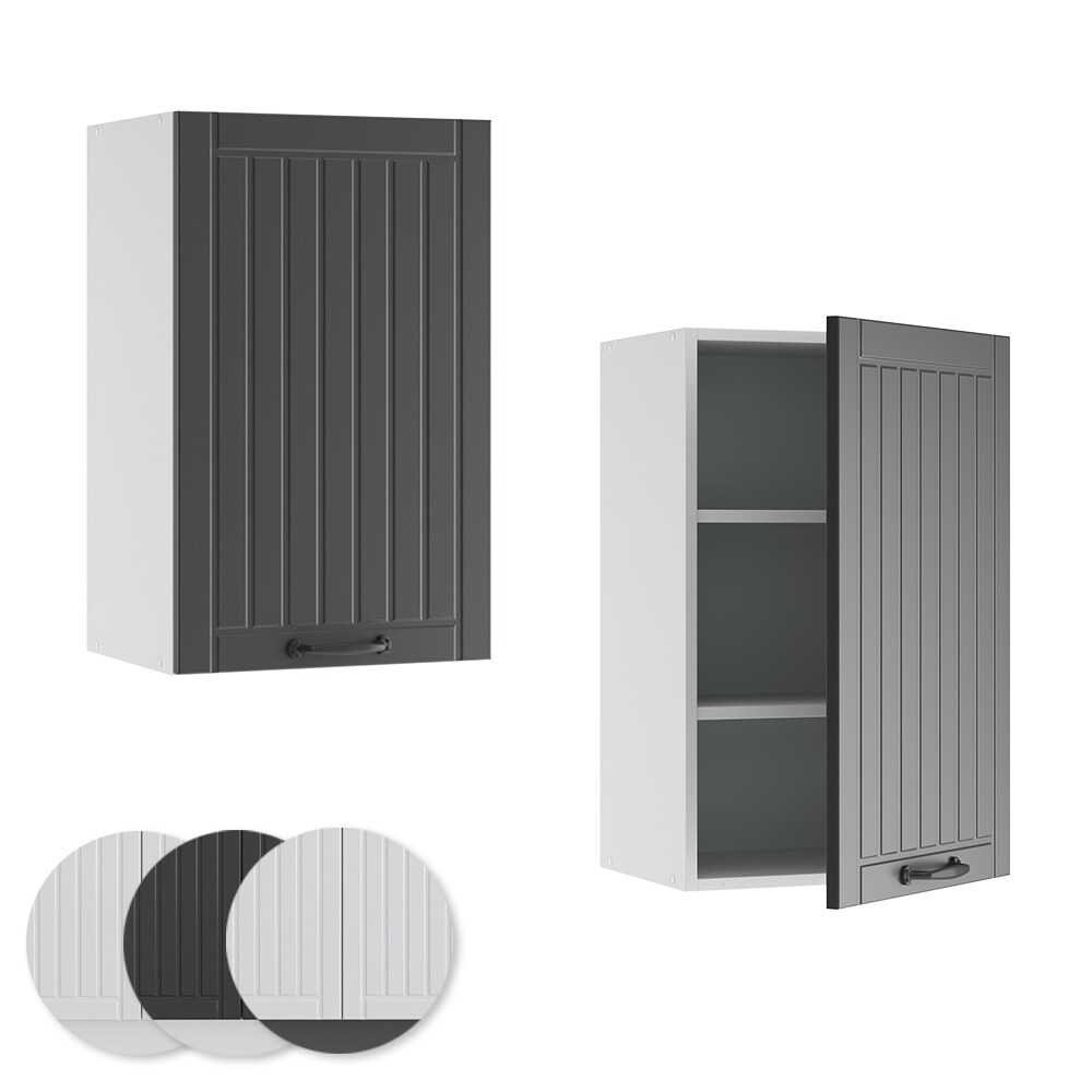 Vicco Hängeschrank 45 cm FAME Line Küchenschrank Küchenzeile Landhaus Anthrazit