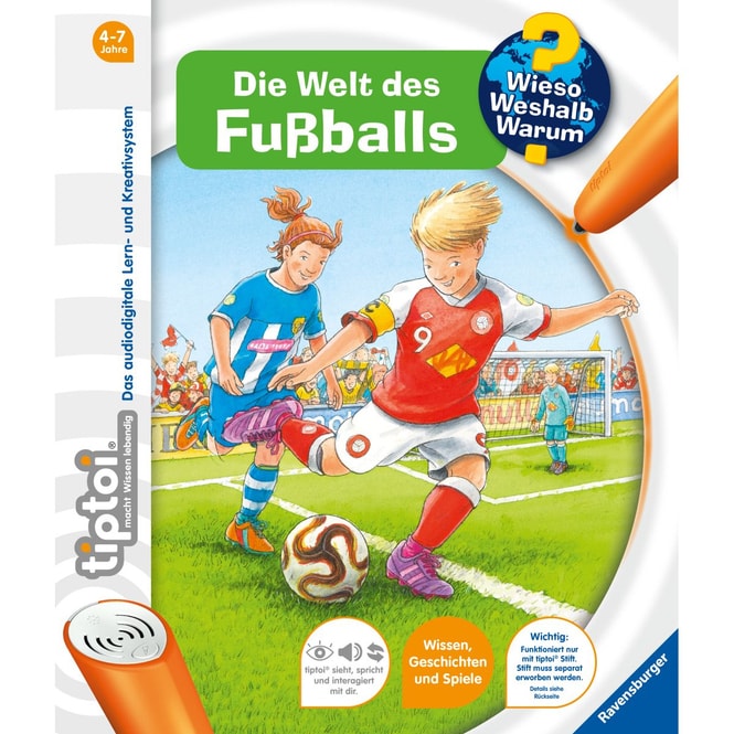 tiptoi® Buch - Wieso? Weshalb? Warum?  - Die Welt des Fußballs