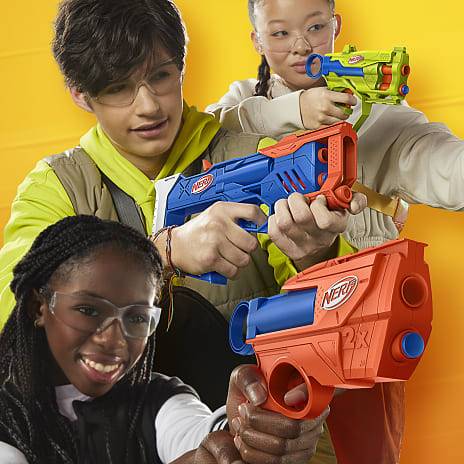 Nerf N Series dart blasters 3-pak
