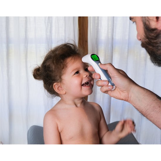 Thermospeed Thermomètre infrarouge   Blanc/bleu        de               Béaba