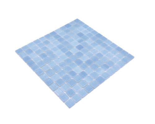Glasmozaïek VP501PUR voor zwembadbouw, blauw, 31,6 x 31,6 cm