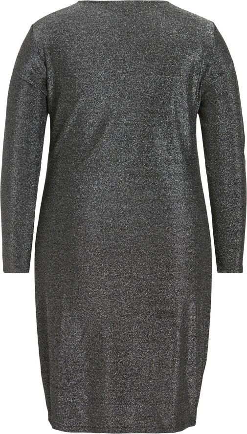 Evoked Vila VISPICY WRAP SHORT DRESS/CUR/DC Silver