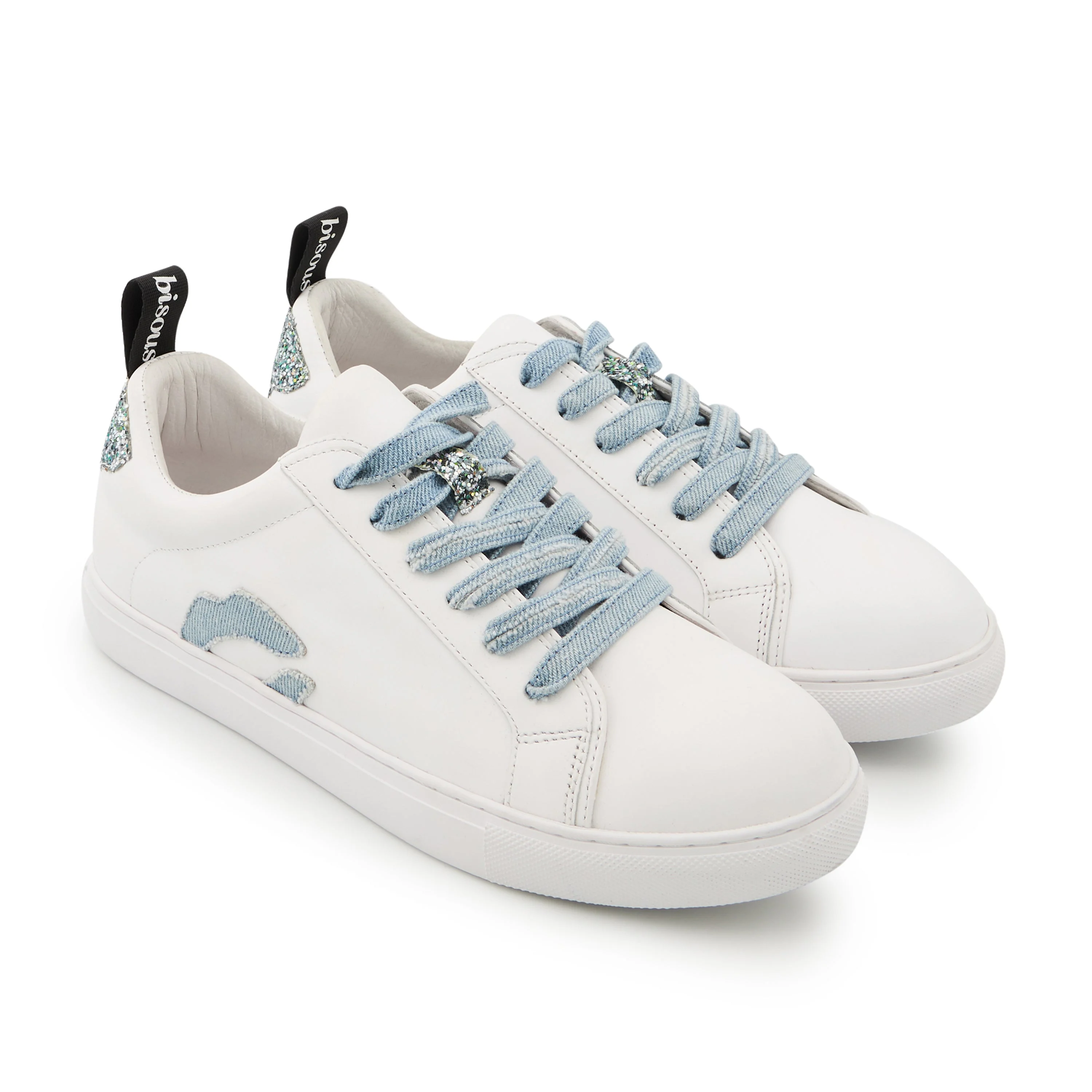 BETTY JEANS LOR - Sneakers en cuir | Blanc