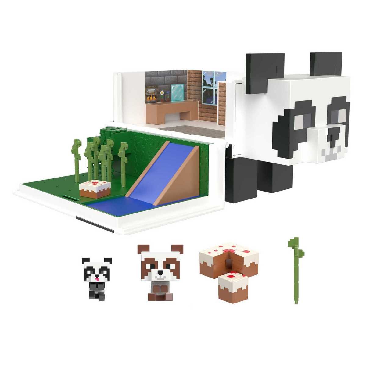 La maison du Panda - univers de jeu Minecraft