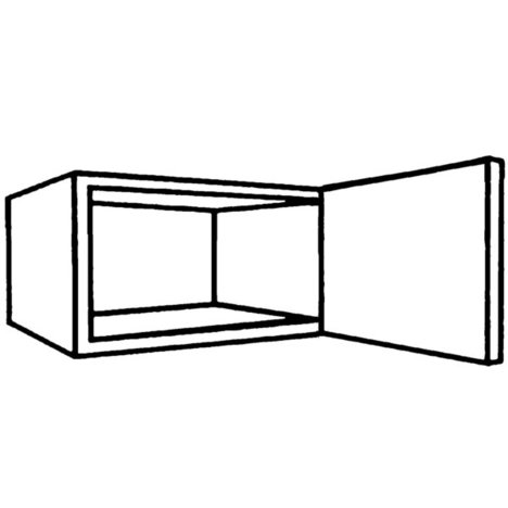 Wrasenhänger GIRONA - weiß - 60 cm breit