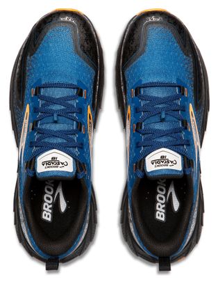 Chaussures Trail Brooks Cascadia 18 Bleu/Orange Homme