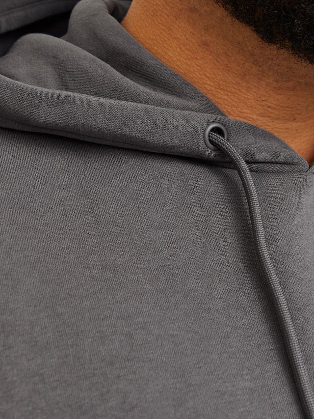 Jack & Jones PlusSize Kapuzensweatshirt »JJEBRADLEY SWEAT HOOD NOOS PLS«, mit Rippbündchen
