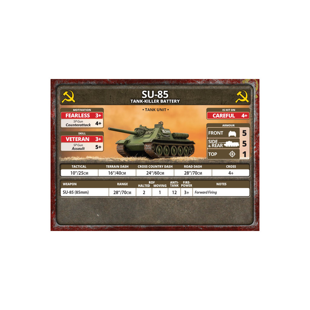Flames of War - SU Tank-Killer Battery