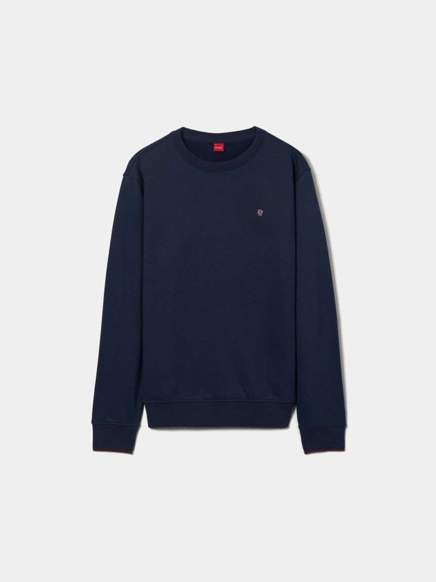 Sweater básica de algodão