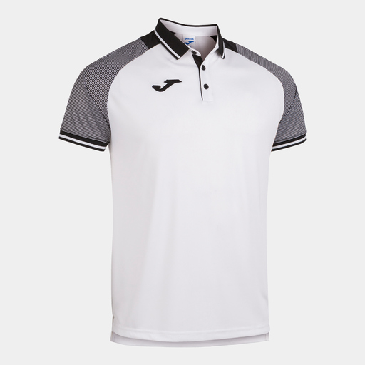Polo Manga Corta Joma Essential Ii Blanco Negro