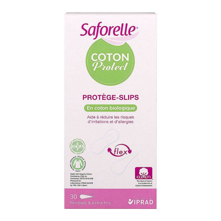 Protège-slips flexibles & extra-fins x30