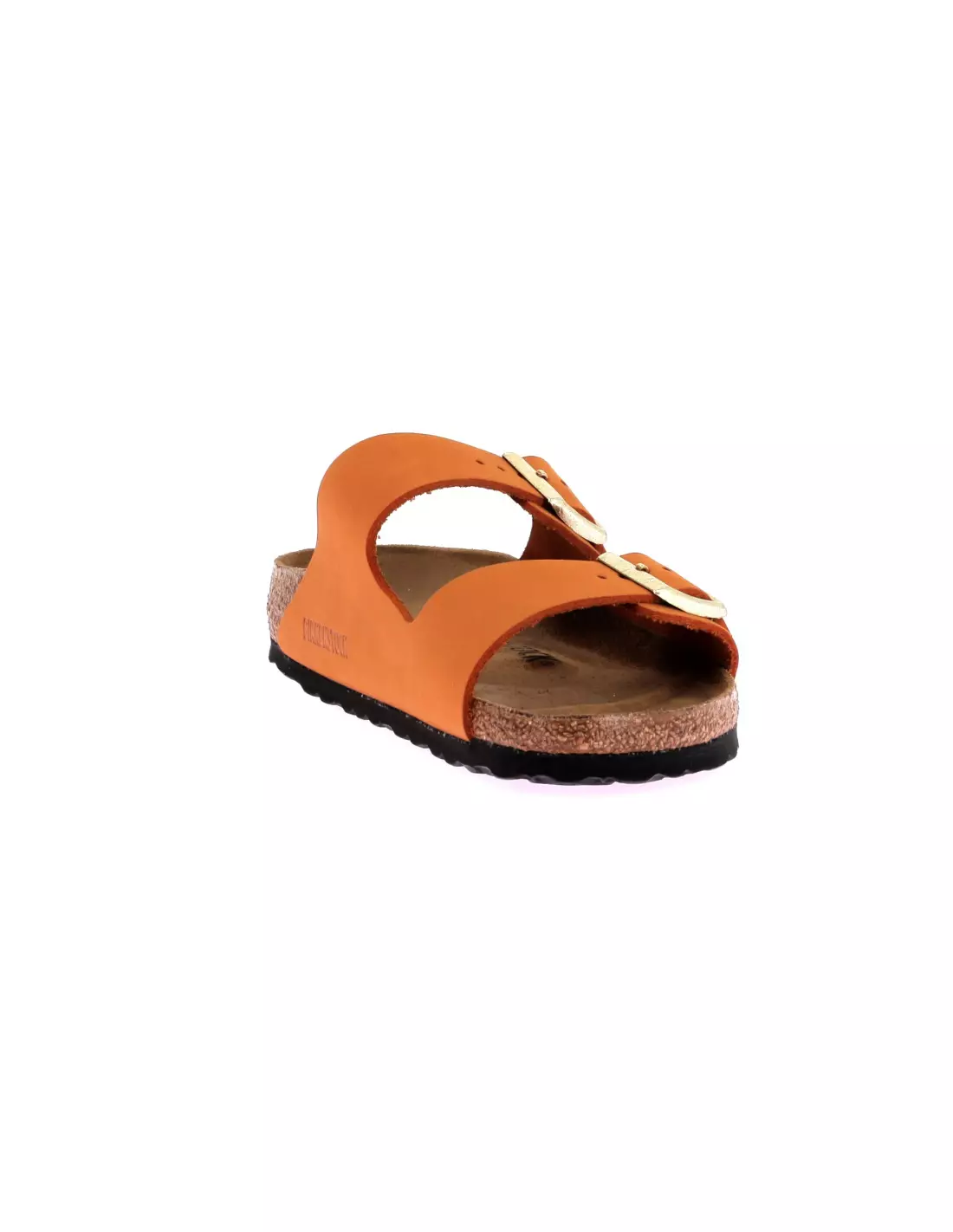 BIRKENSTOCK ARIZONA LENB BURNT ORANGE - Mules & sabots Orange