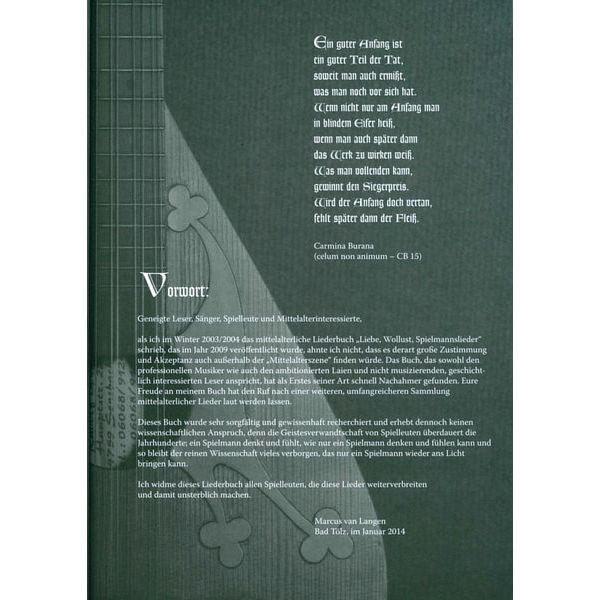 Fingerprint Das mittelalterlicheLiederbuch