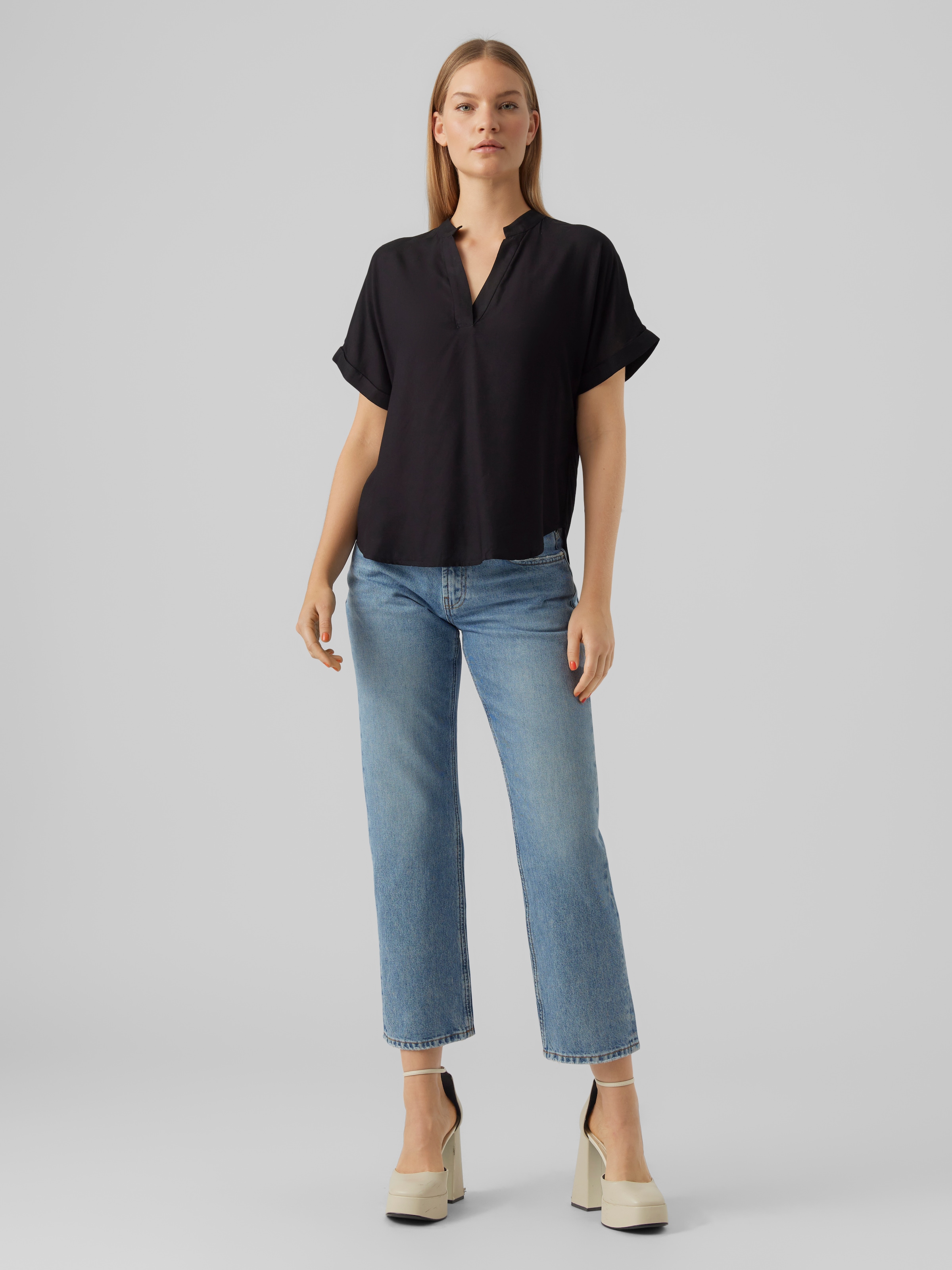 Vero Moda Shirtbluse »VMBEAUTY SS TOP GA NOOS«