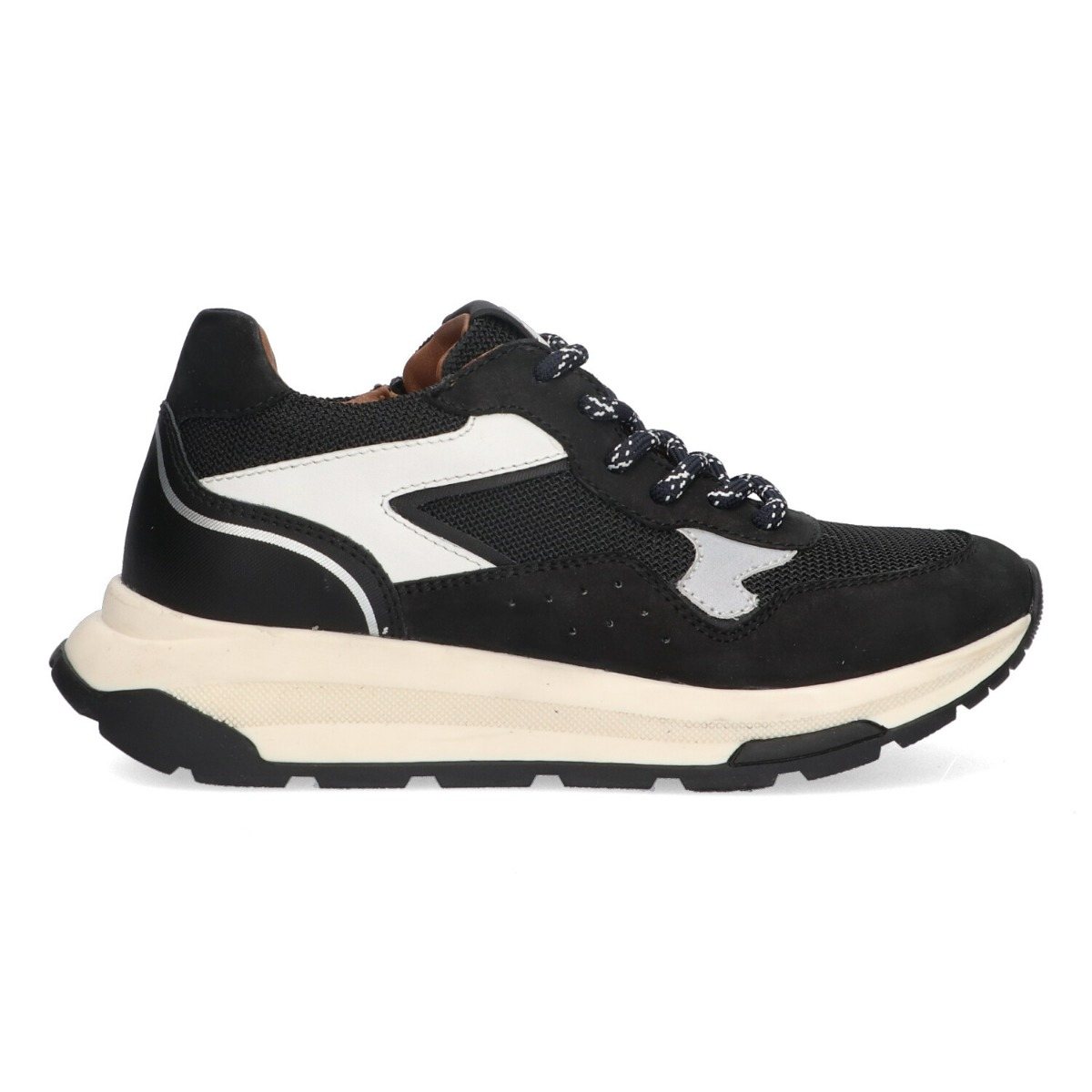 Filip Flash - Lage Sneakers Braqeez Zwart