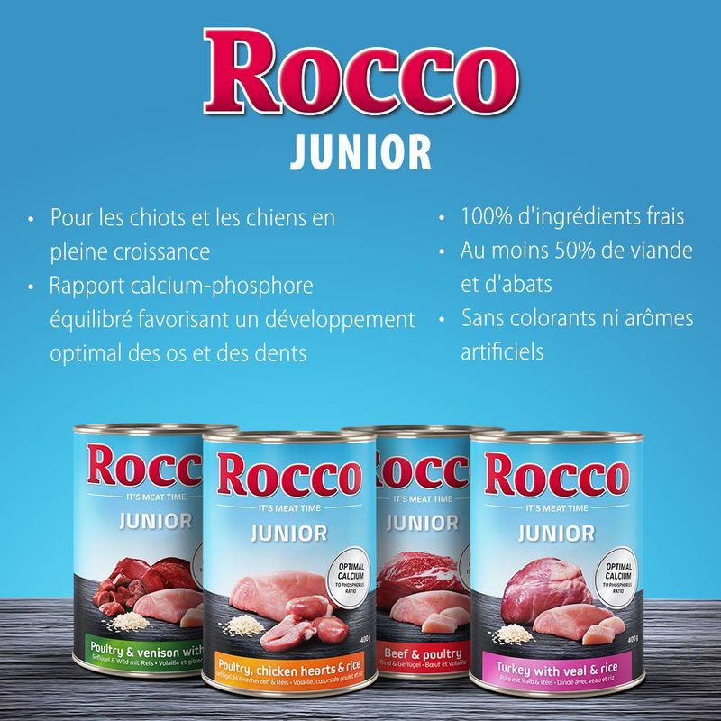 Rocco Junior 6 x 800 g