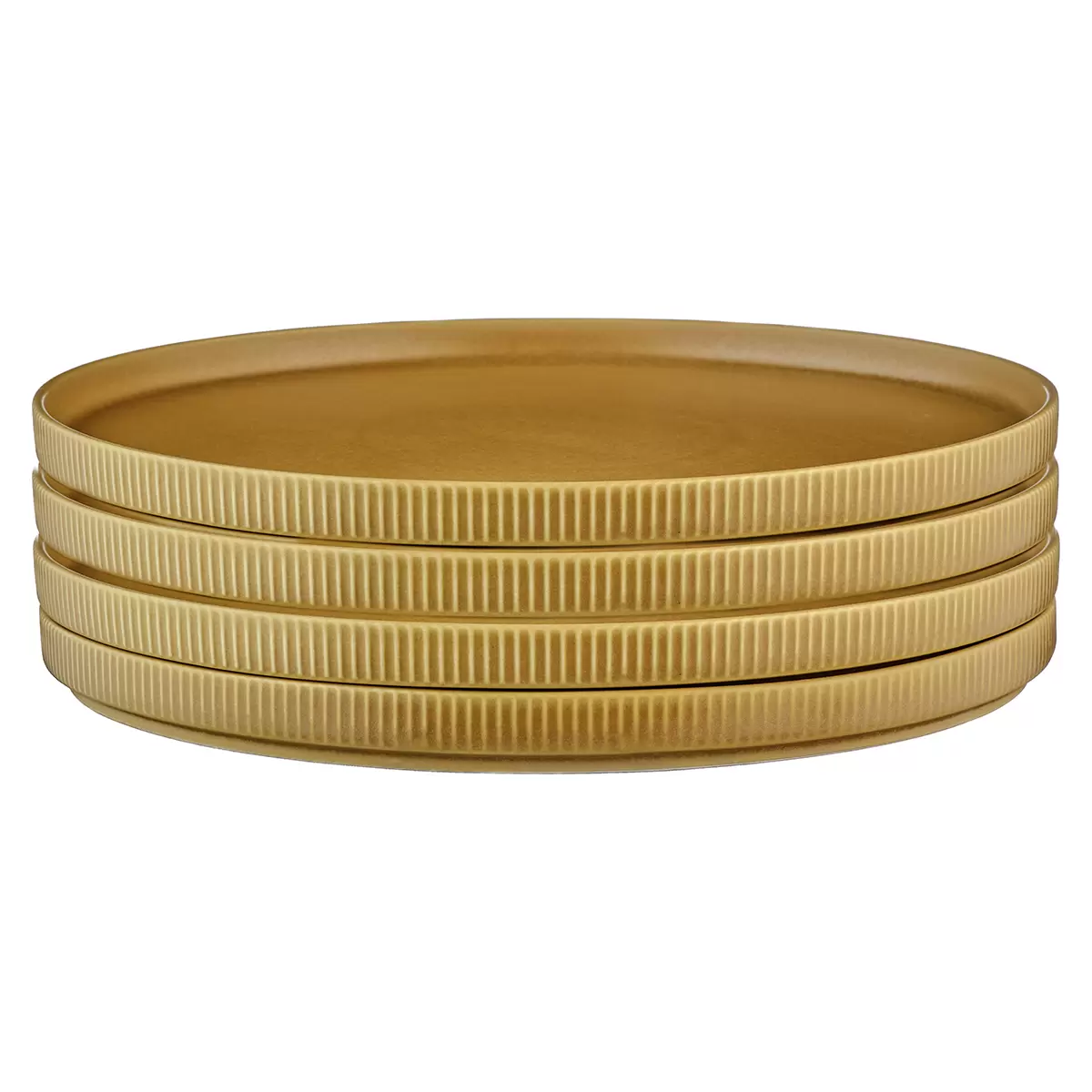 Teller gross SCANDI ocker