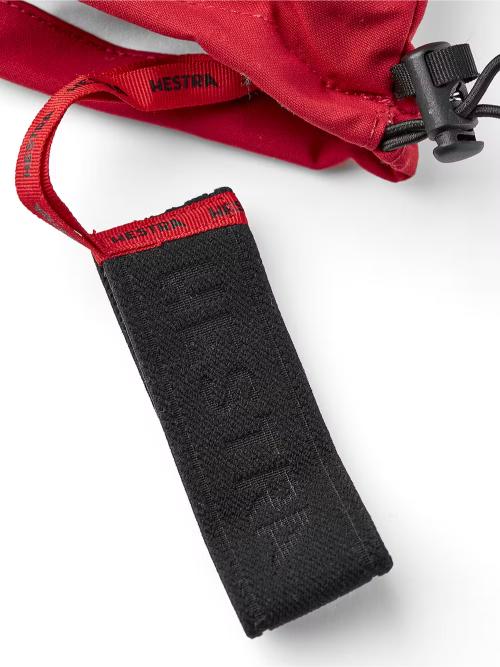 Hestra Army Leather Heli Ski Mitt Red
