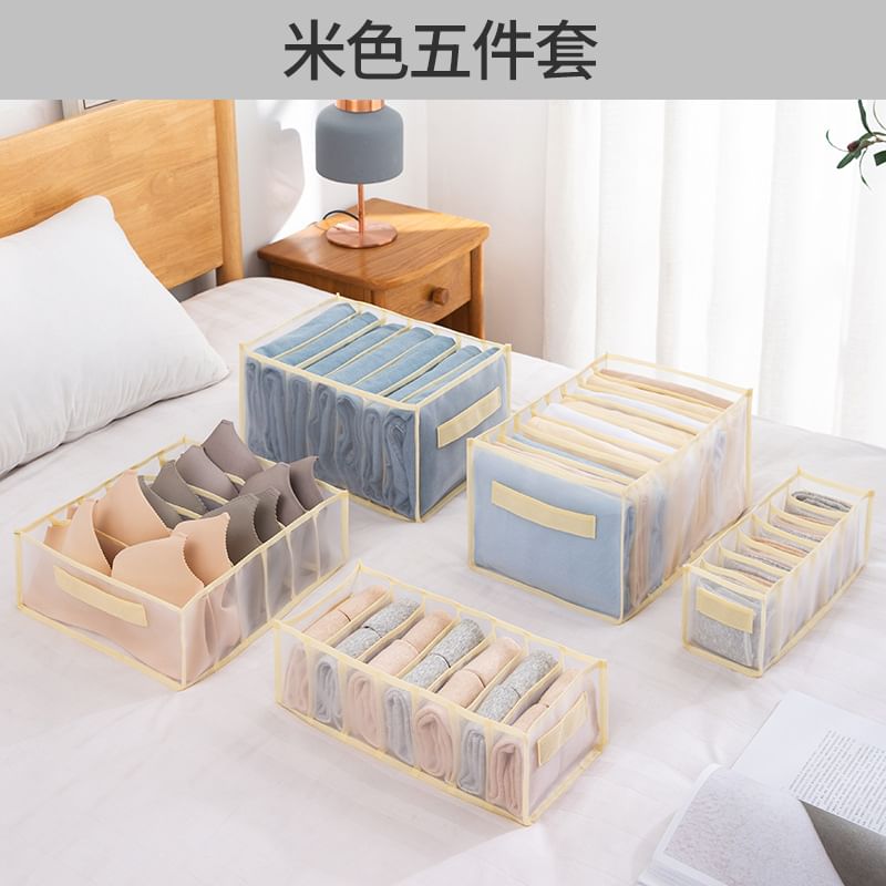 Masae - Mesh kledingorganizer / set van 5