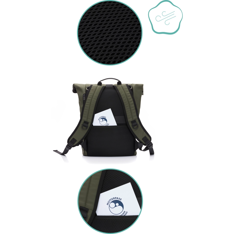 Fillikid Wickelrucksack Oslo grün