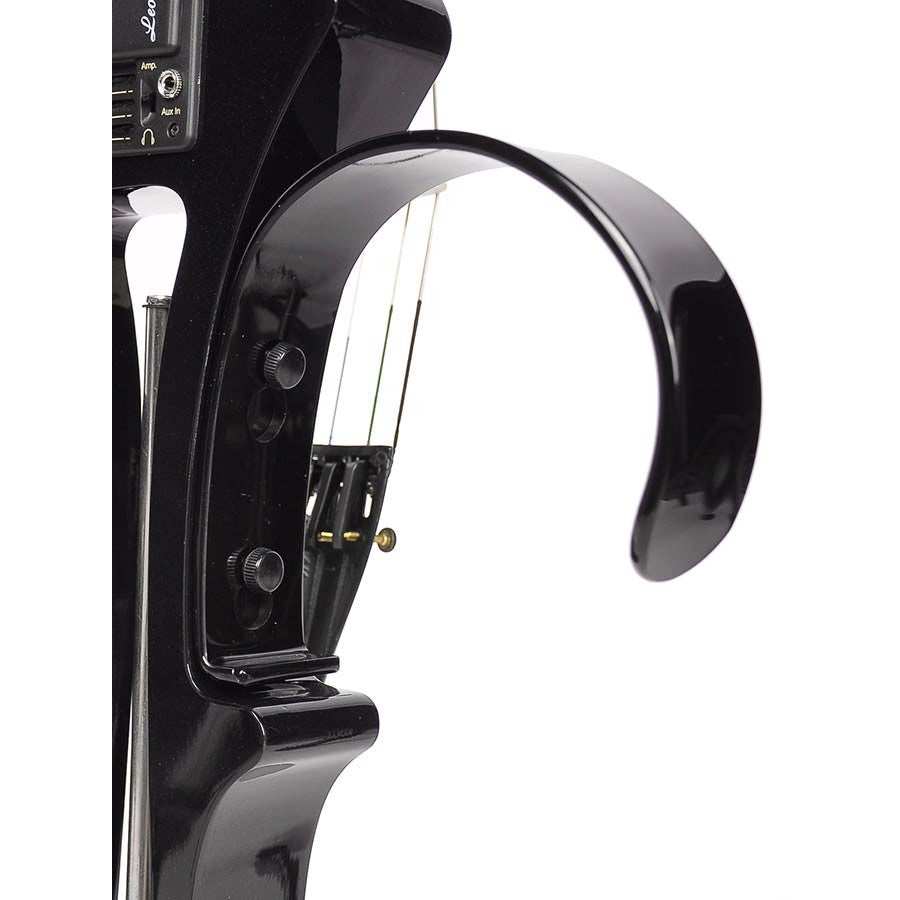 Leonardo EC-50-B elektrische cello met softcase en toebehoren