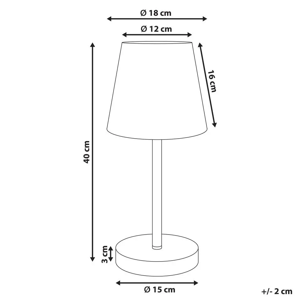 HANGER - Tafellamp - Bruin - Papiertouw