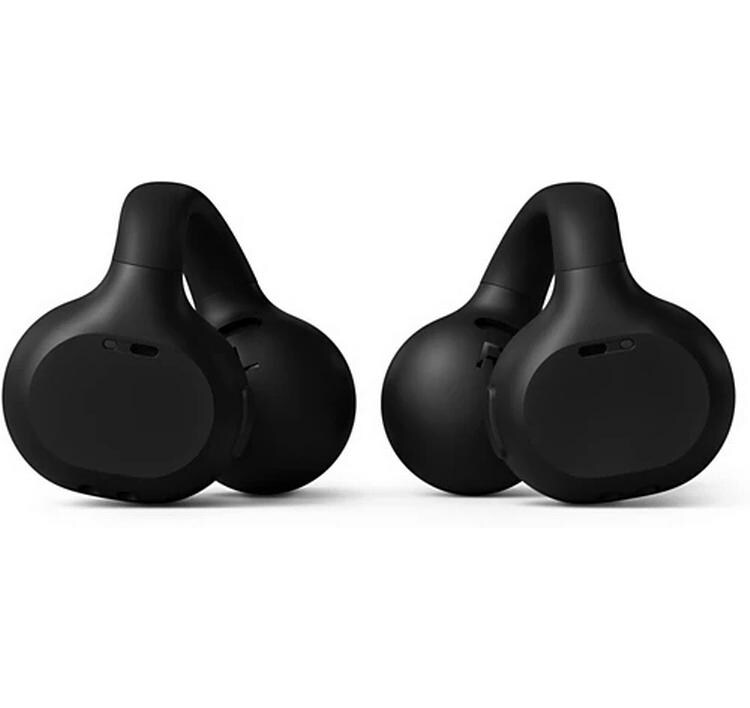 Open-Ear-Kopfhörer TAQ2000BK/00 SchwarzOpen-Ear True Wireless Kopfhörer mit klarem Sound und hohem Tragekomfort