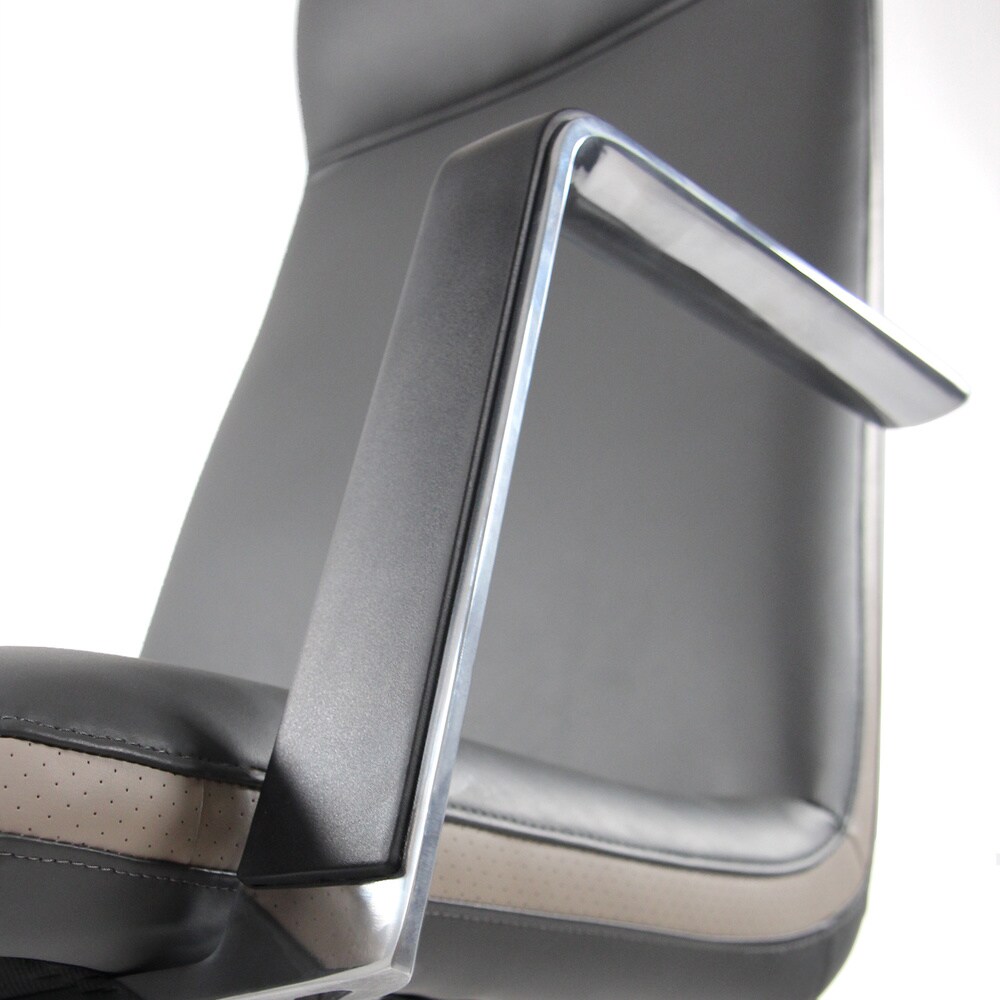 Luxus Chefsessel ATMOS Kunstleder mit Armlehnen hjh OFFICE