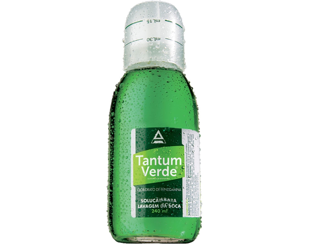 SOLUÇÃO TANTUM VERDE LAVAGEM BOCA 1.5MG/ML 240ML