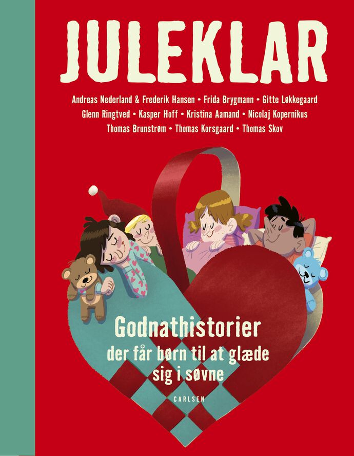 Bøger Juleklar - Godnathistorier der får børn til at glæde sig i søvne Rød