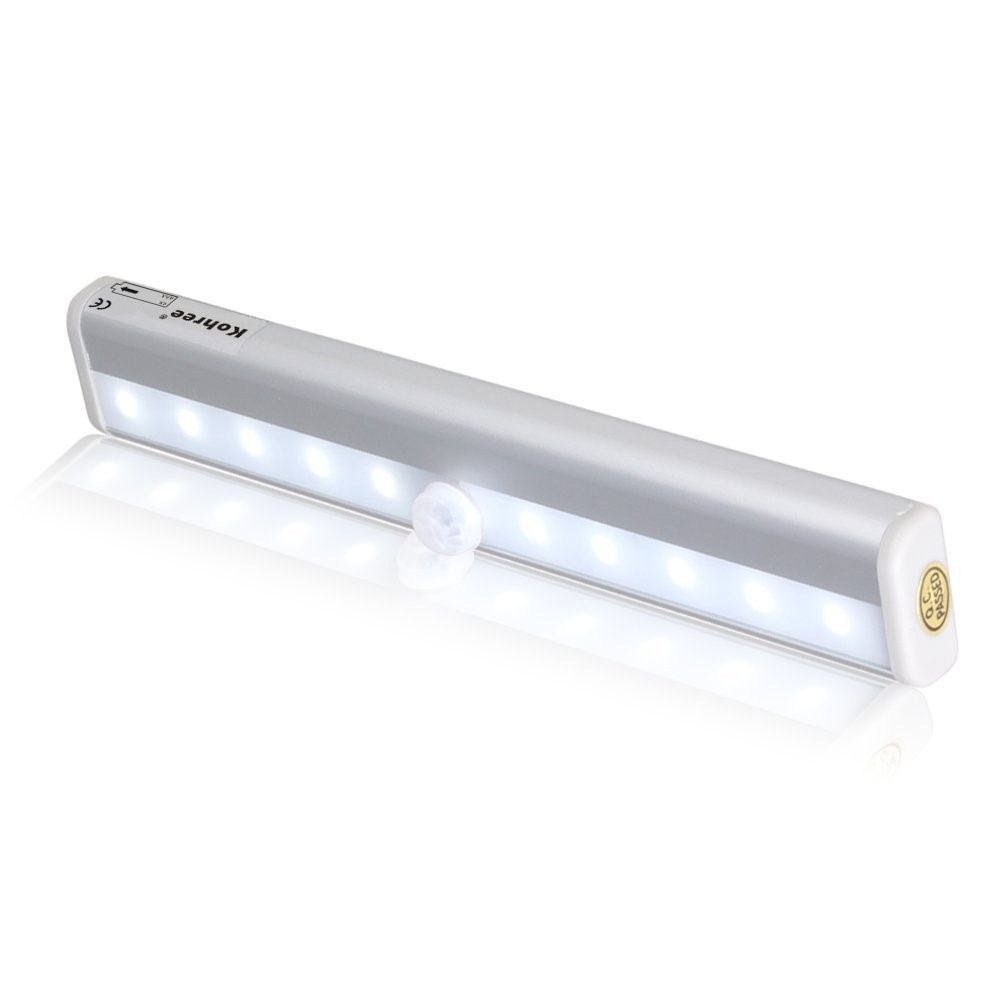 Kabellose LED Lichtleiste Bewegungsmelder Motion Sensor - Kaltweiss